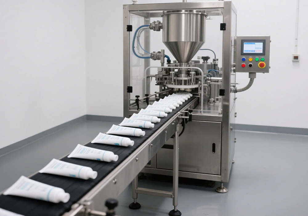 Tube filling machine production line Tube filling machine production line