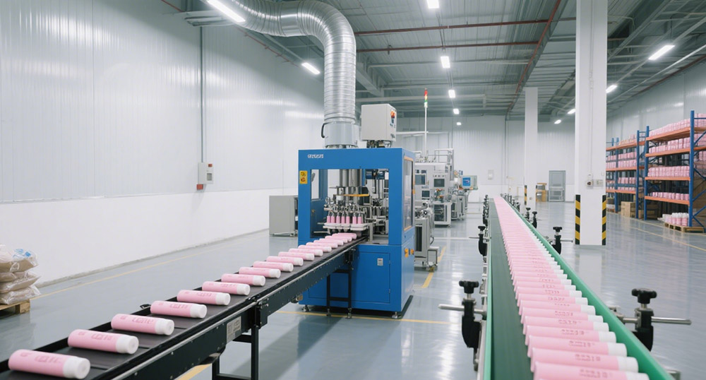 Tube filling machine production workshop Tube filling machine production workshop