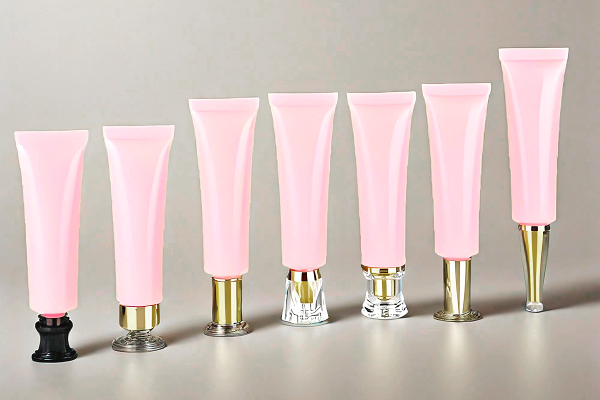 Various flexible tube cosmetic packaging Various flexible tube cosmetic packaging