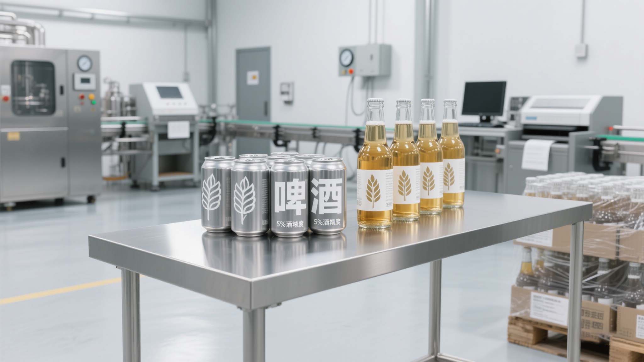 Beer Filling Machine finished product Beer Filling Machine finished product