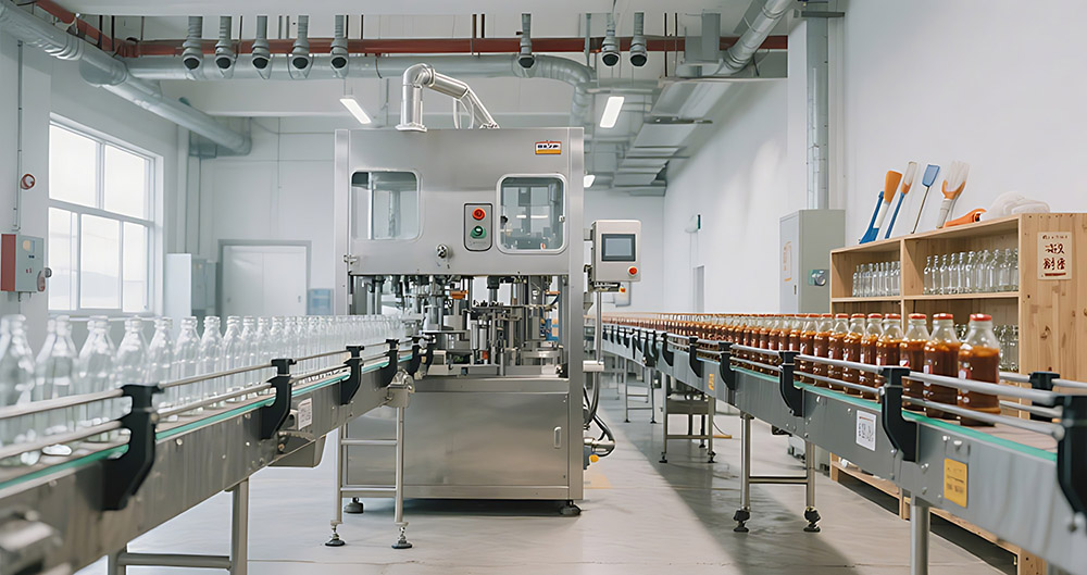 Sauce filling machine production line Sauce filling machine production line