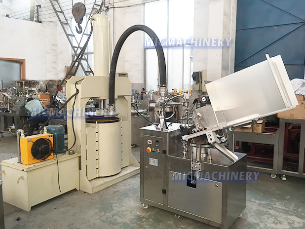 High viscosity product filling machine display High viscosity product filling machine display