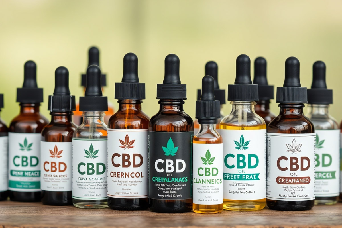 CBD oil bottle CBD oil bottle