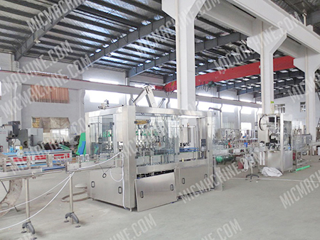 Can Filling Seaming Machine Display Can Filling Seaming Machine Display
