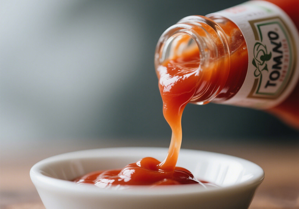 pour the tomato sauce into the bowl pour the tomato sauce into the bowl