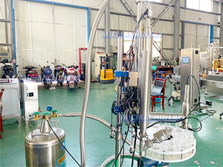 Liquid Nitrogen Dosing Machine Display Liquid Nitrogen Dosing Machine Display