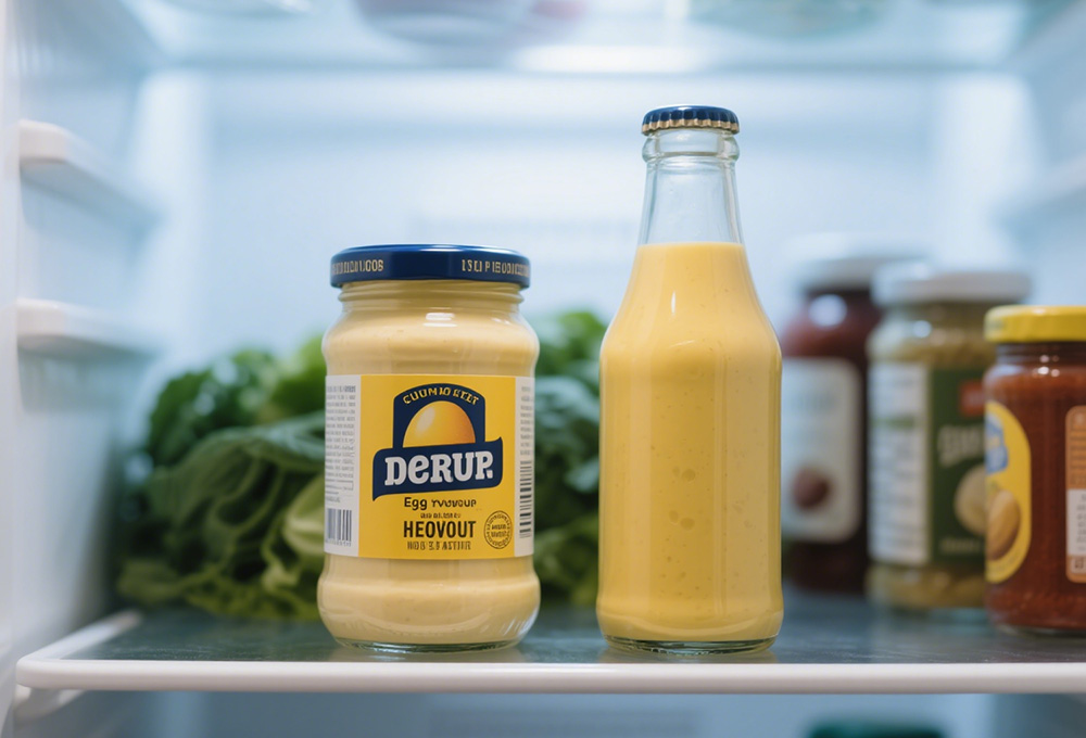 mayonnaise is stored in the refrigerator mayonnaise is stored in the refrigerator