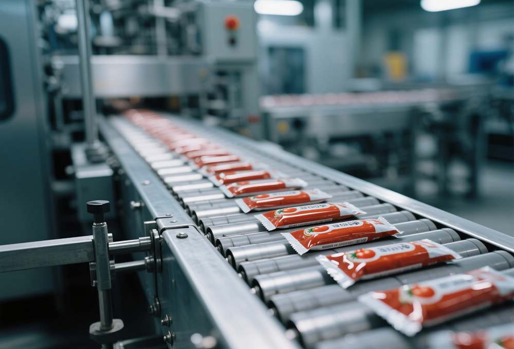 ketchup packaging strip production ketchup packaging strip production