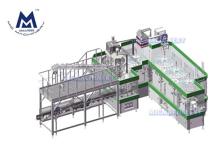 Aseptic Cold Filling Machine picture Aseptic Cold Filling Machine picture