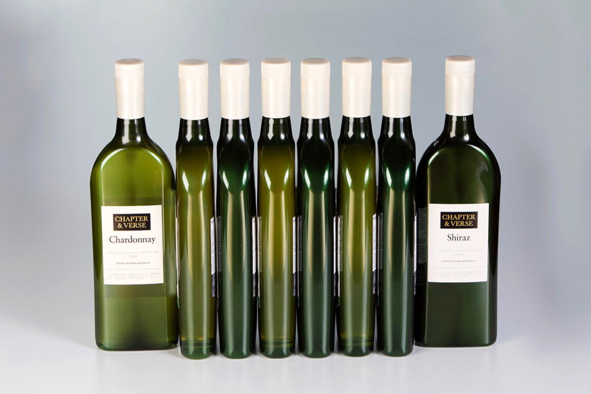 Flat Bottle Display Flat Bottle Display