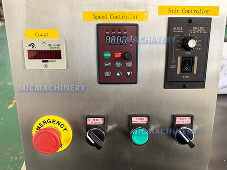 Tube Filling Machine Control Panel Tube Filling Machine Control Panel