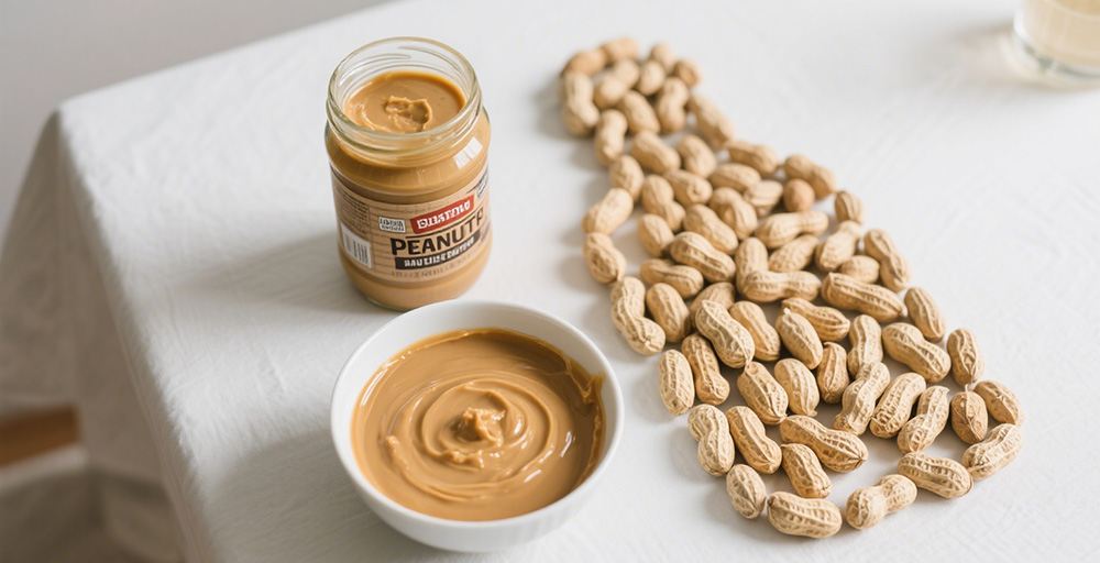 peanuts and peanut butter peanuts and peanut butter