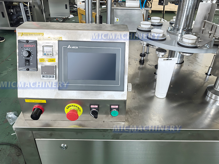Tube Filler Machine Control Panel Tube Filler Machine Control Panel
