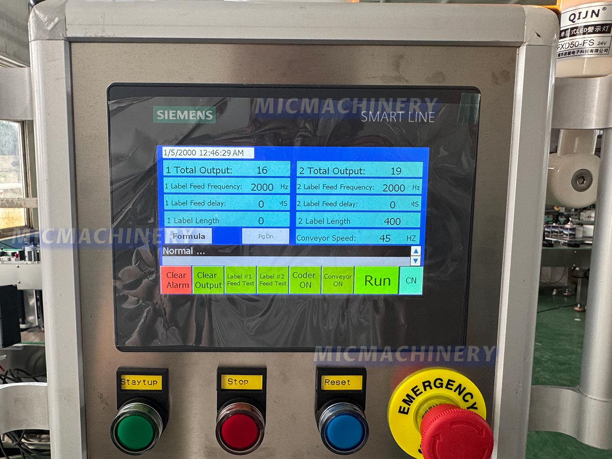 Labeling Machine Touch Screen Display Labeling Machine Touch Screen Display