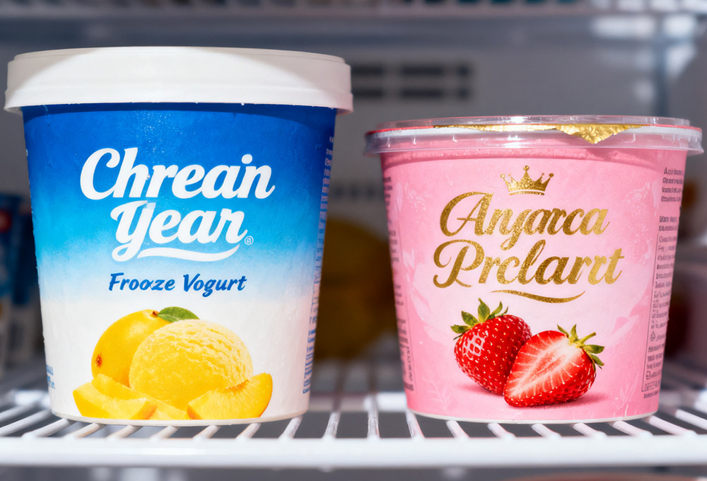 frozen yogurt is in the fridge frozen yogurt is in the fridge