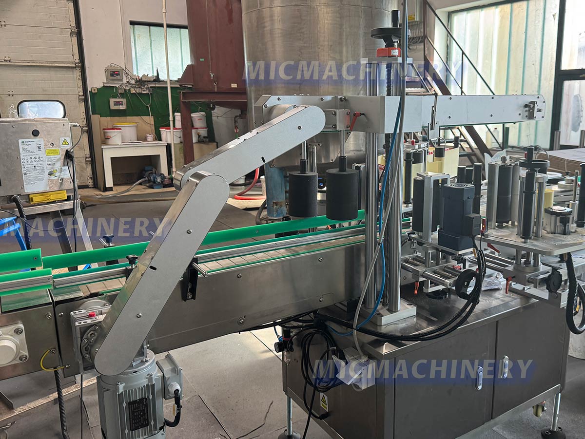 Double Side Labeller Spring Pressing Mechanism Double Side Labeller Spring Pressing Mechanism