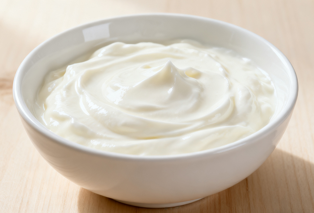 greek yogurt in the bowl greek yogurt in the bowl