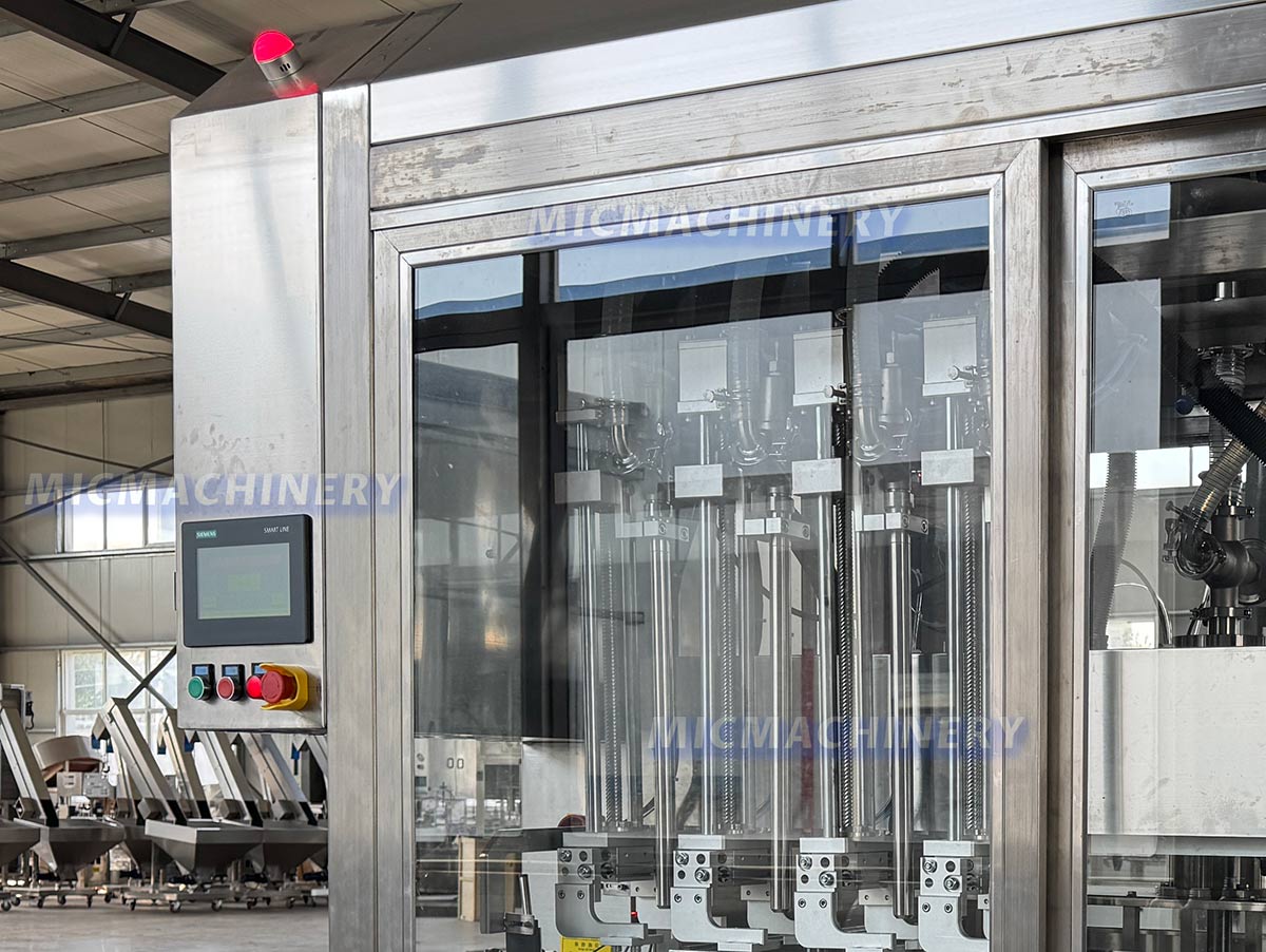 Liquid Soap Filling Machine Display Screen  Liquid Soap Filling Machine Display Screen