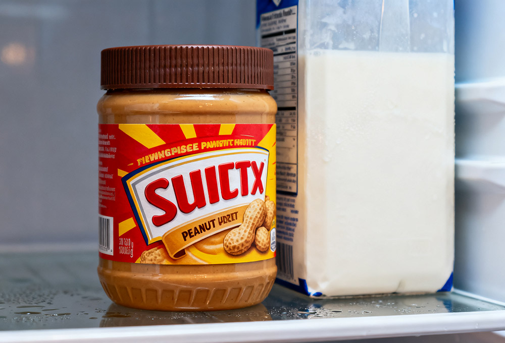 peanut butter is in the fridge peanut butter is in the fridge