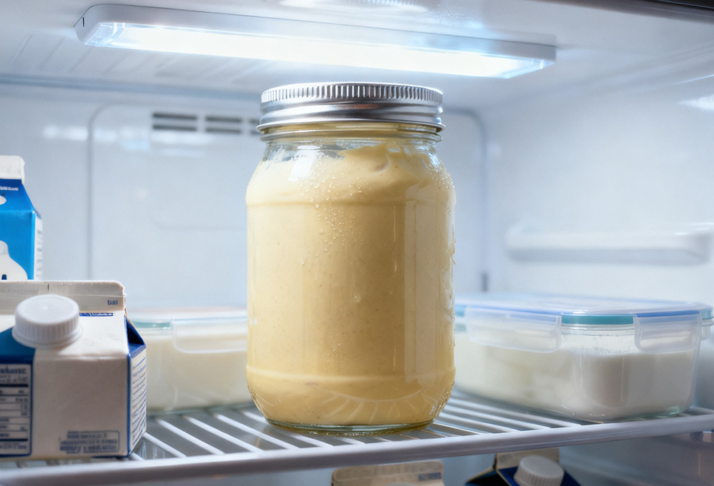 store the mayonnaise in the refrigerator store the mayonnaise in the refrigerator