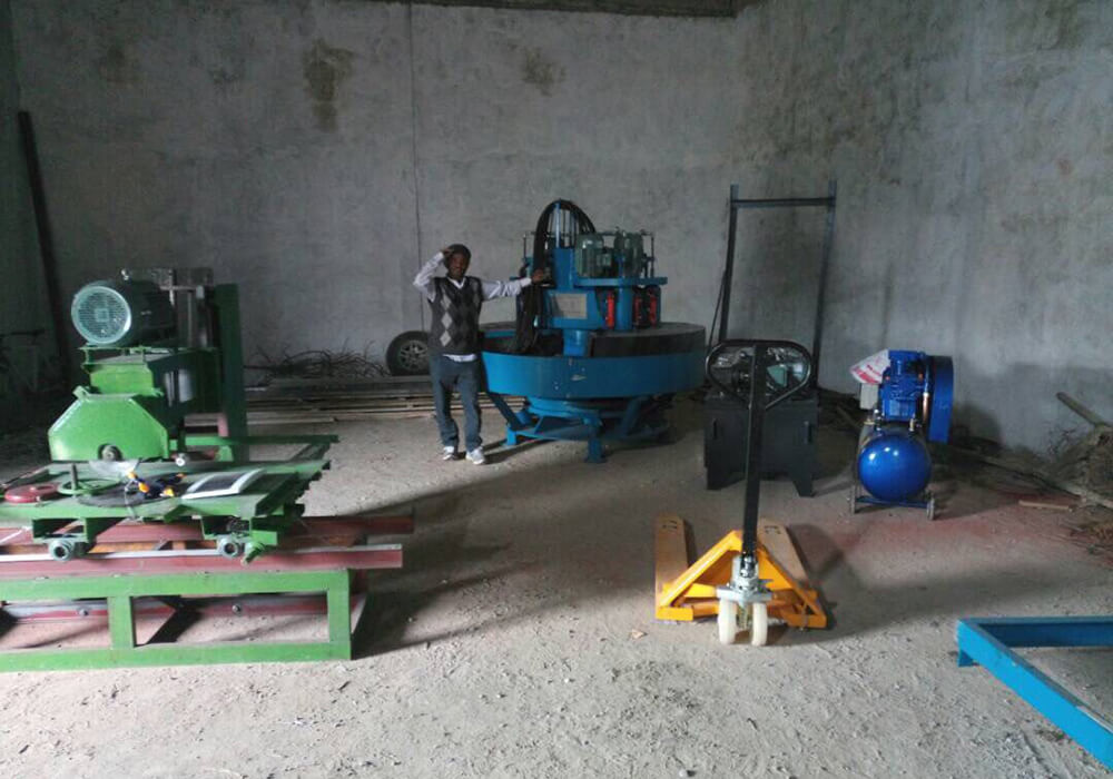 Terrazzo Tile Machine Arrive Ethiopia