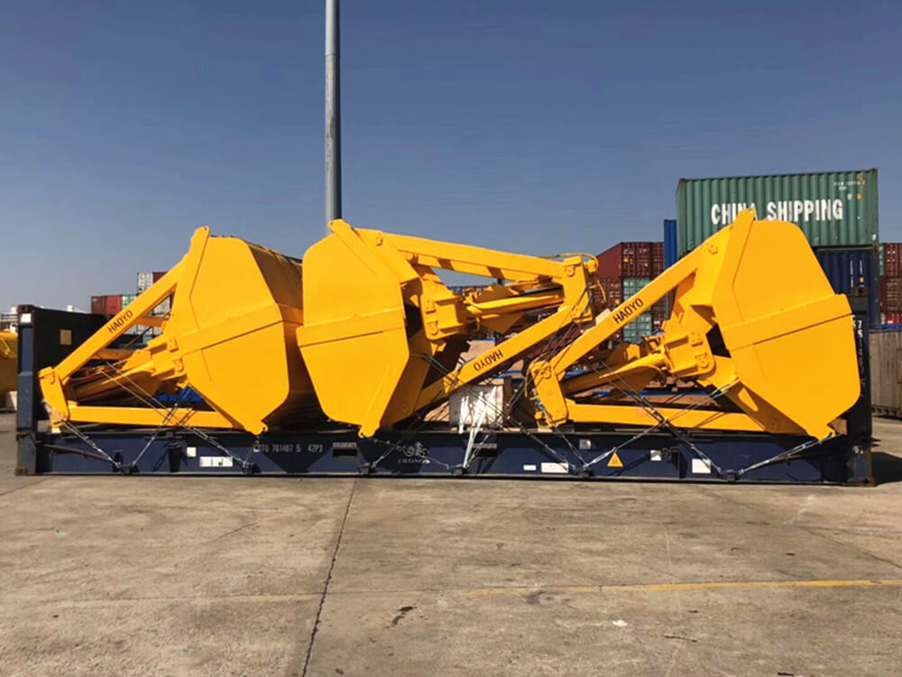 12cbm Leakage-proof Radio Remote Control Grabs Delivered to South America