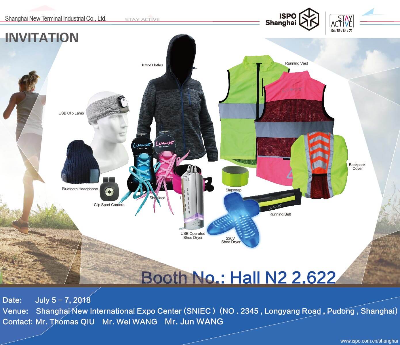 ISPO Shanghai 2018 - we will be there