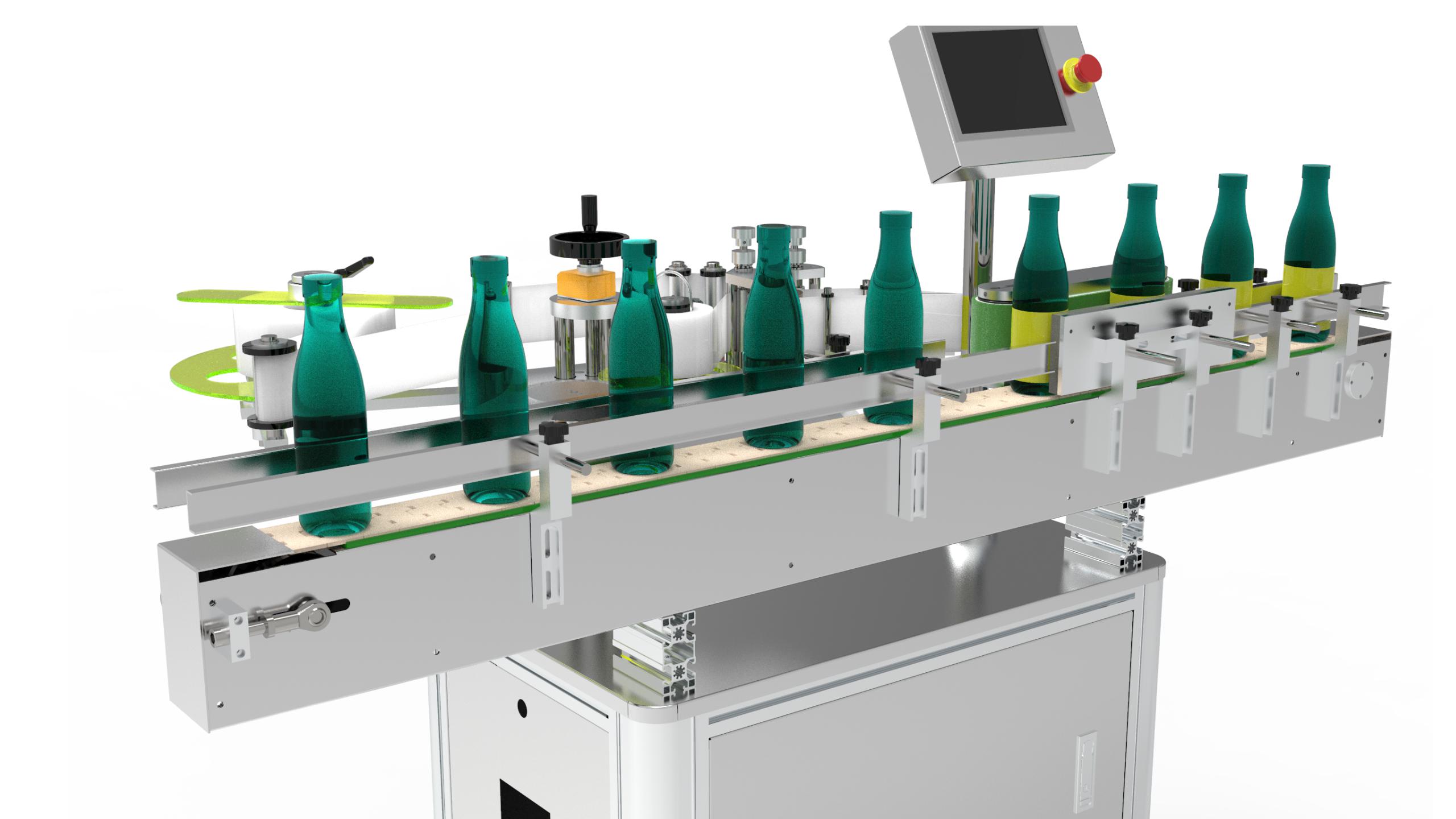 Juice bottle Labeling Machine