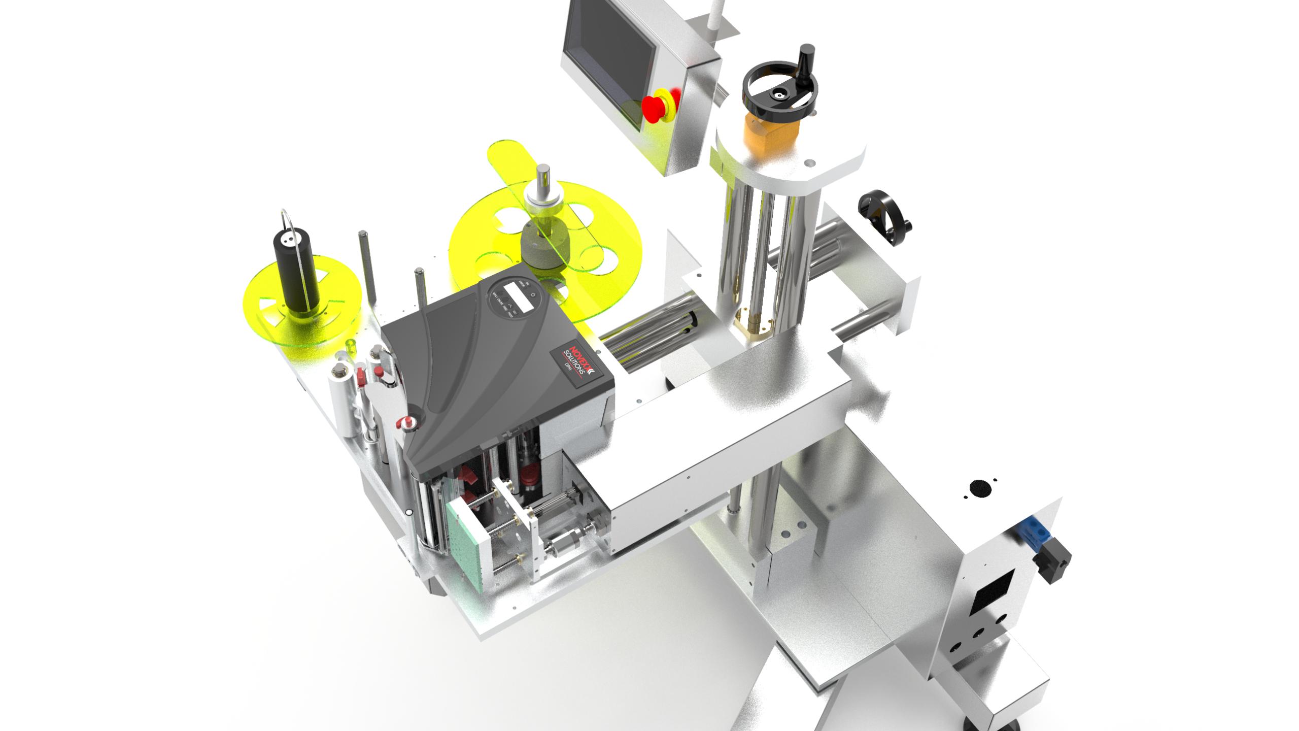 Box Tray Online Printing Labeler