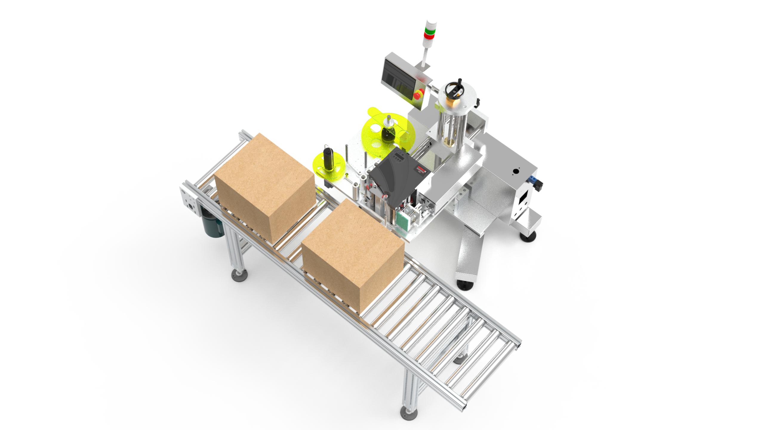 Box Tray Online Printing Labeler