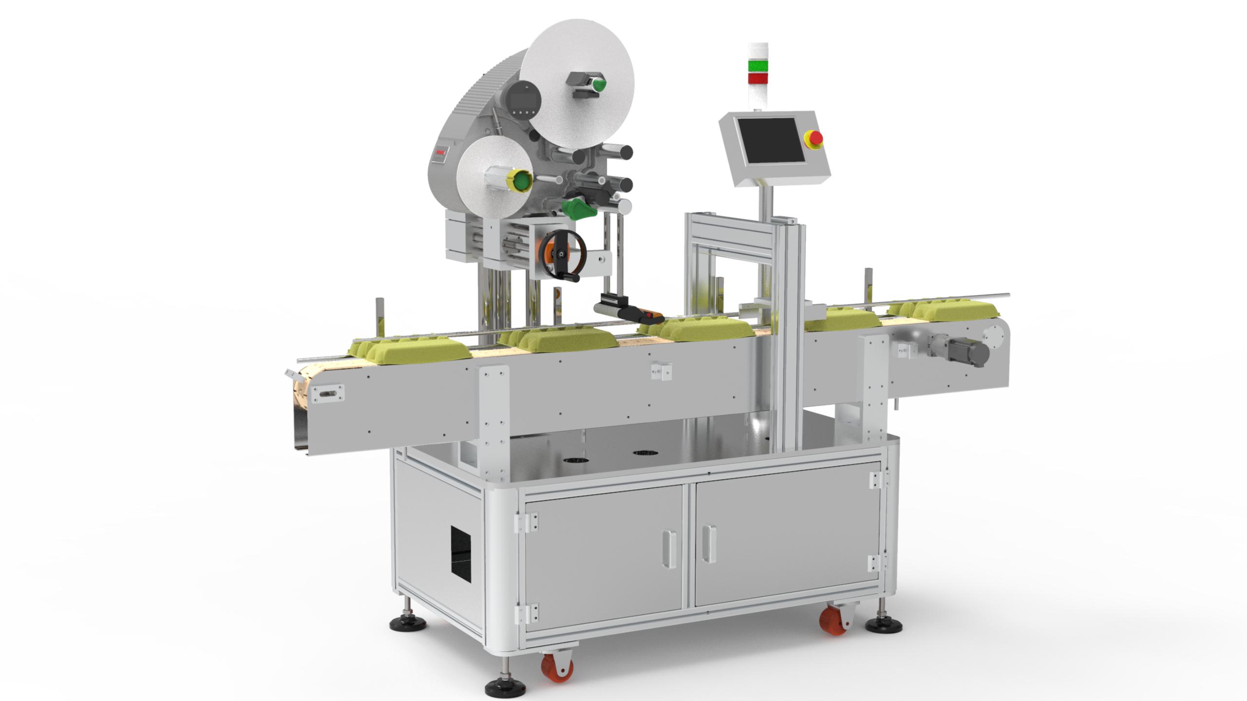 Experienced supplier of egg carton labeling machine,egg box label