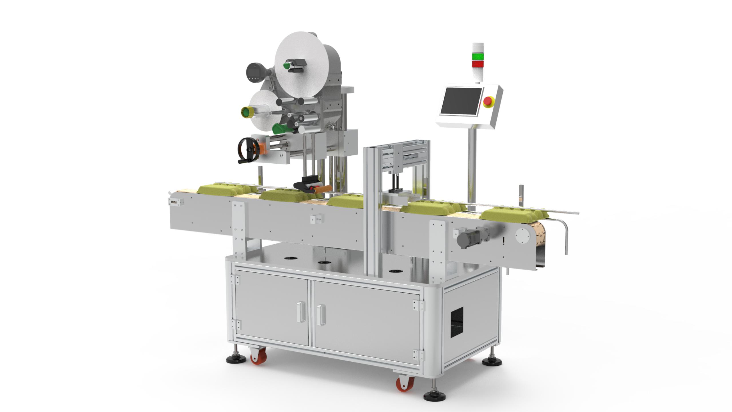 Experienced supplier of egg carton labeling machine,egg box label