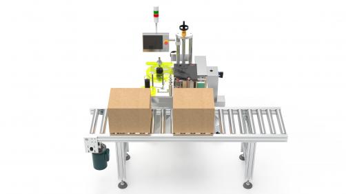 Box Tray Online Printing Labeler