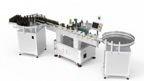 Beer Bottle/Cans Labeling Machine