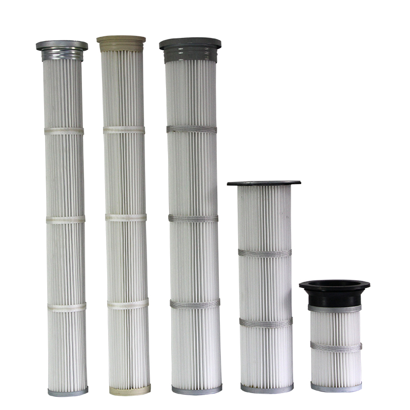 Long pleated bag filter For Cement Industry