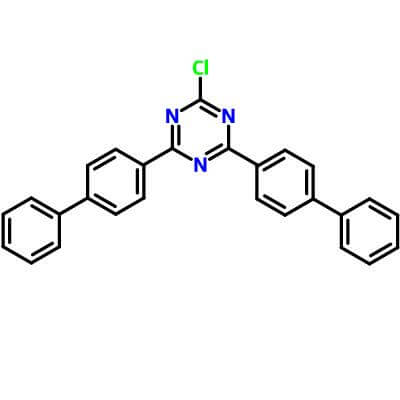 2,4-Bis([1,1'-Biphenyl]-4-Yl)-6-Chloro-1,3,5-Triazine1_CAS:82918-13-4