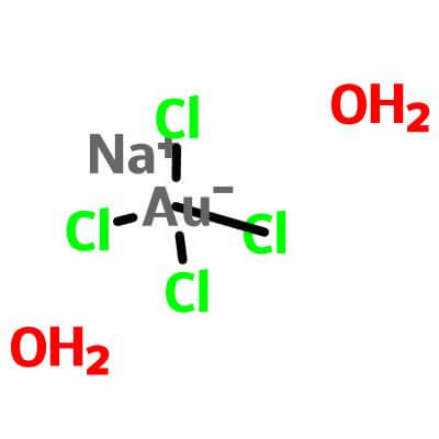 Sodium Tetrachloroaurate(III) Dihydrate，13874-02-7，NaAuCl4.2(H2O)