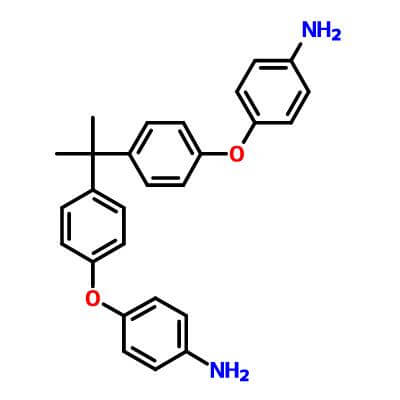 4,4'-(4,4'- Isopropylidenediphenyl- 1,1'- diyldioxy ) dianiline 13080-86-9 C27H26N2O2 BAPP