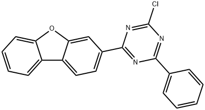 2-Chloro-4-(3-dibenzofuranyl)-6-phenyl-1,3,5-triazine _CAS:2142681-84-1