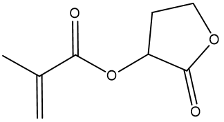 2-oxotetrahydrofuran-3-yl methacrylate_195000-66-9_C8H10O4