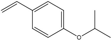 Benzene, 1-ethenyl-4-(1-methylethoxy)_CAS:128761-28-4
