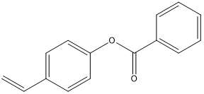 Phenol, 4-ethenyl-, 1-benzoate_CAS:32568-59-5
