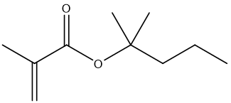 2-Methyl-2-propenoic acid 1,1-dimethylbutyl ester_100472-88-6