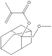 2-(Methoxymethyl)tricyclo[3.3.1.13,7]dec-2-yl 2-methyl-2-propenoate_CAS:1154655-97-6