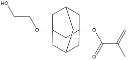 2-Propenoicacid,2-methyl-,3-(2-hydroxyethoxy)tricyclo[3.3.1.13,7]dec-1-ylester_CAS:862286-54-2