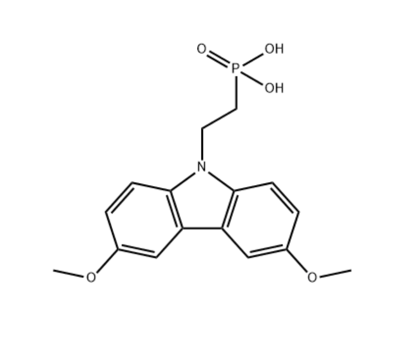 2-(3,6-Dimethoxycarbazol-9-yl)ethylphosphonic acid_CAS:2377770-18-6