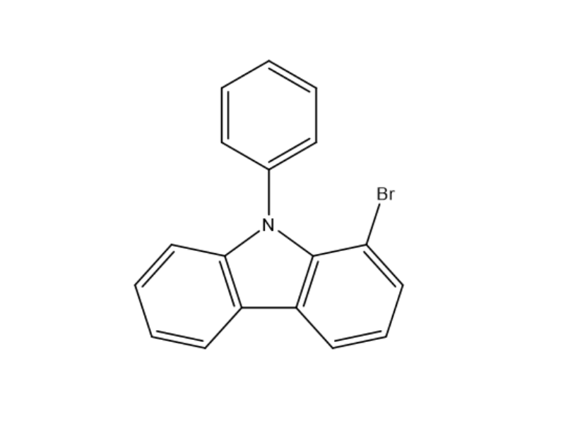 1- BroMo- N- phenylcarbazol , 1333002-37-1 , C18H12BrN​