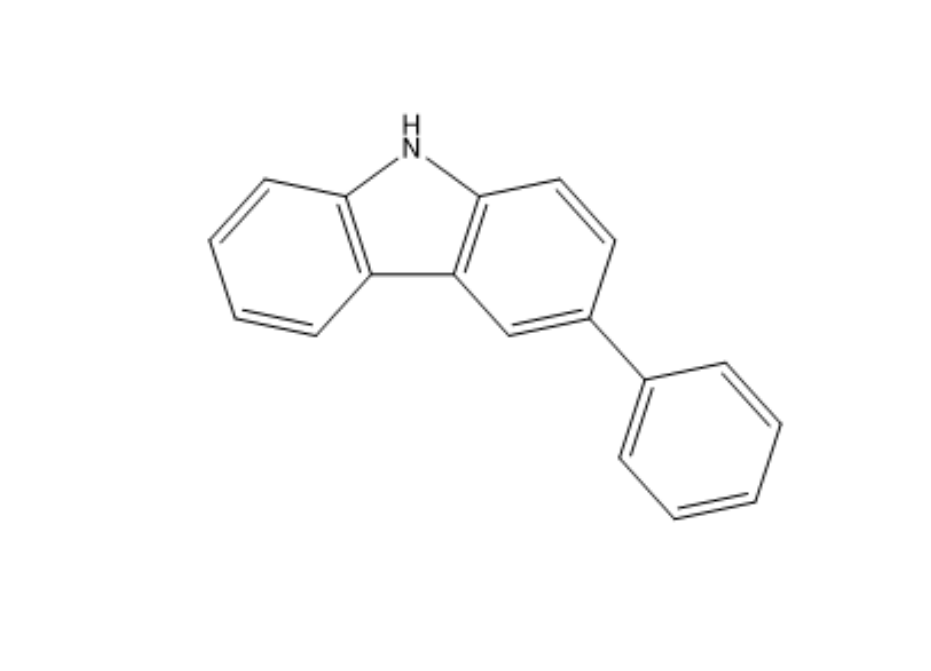 3- Phenyl- 9H- carbazole , 103012-26-6 , C18H13N
