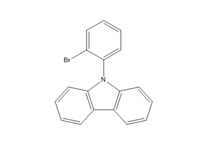 9-(2- Bromophenyl )- 9H- carbazole , 902518-11-0 , C18H12BrN​
