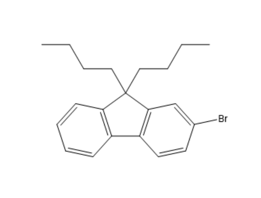 2-Bromo-9,9'-dibutylfluorene_88223-35-2_C21H25Br